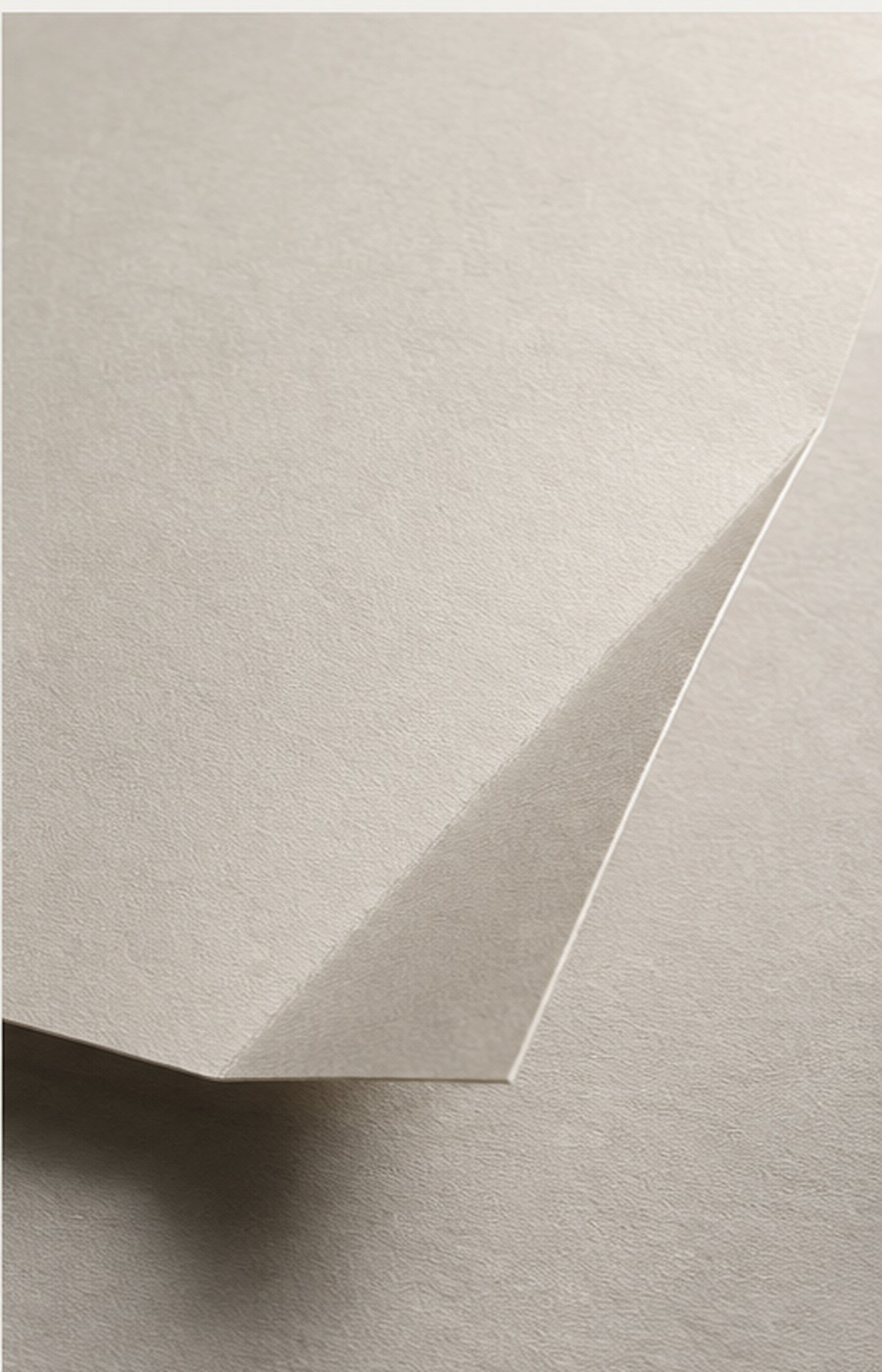 Folded archival paper study